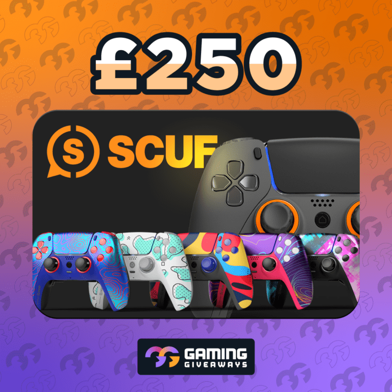 SCUF £250 Gift Card 1 Gaming Giveaways