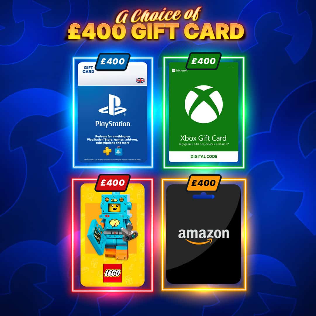 £400 Gift Card of Your Choice #3 - Gaming Giveaways