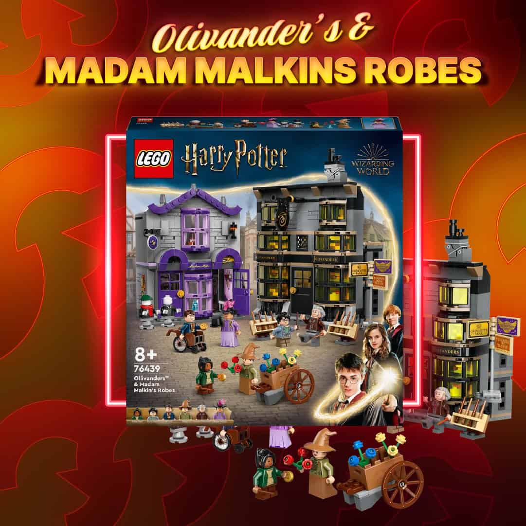 LEGO Ollivanders & Madam Malkin's Robe #4 - Gaming Giveaways